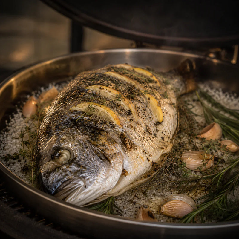 Comment cuire un poisson entier au kamado KamaBrasa ?